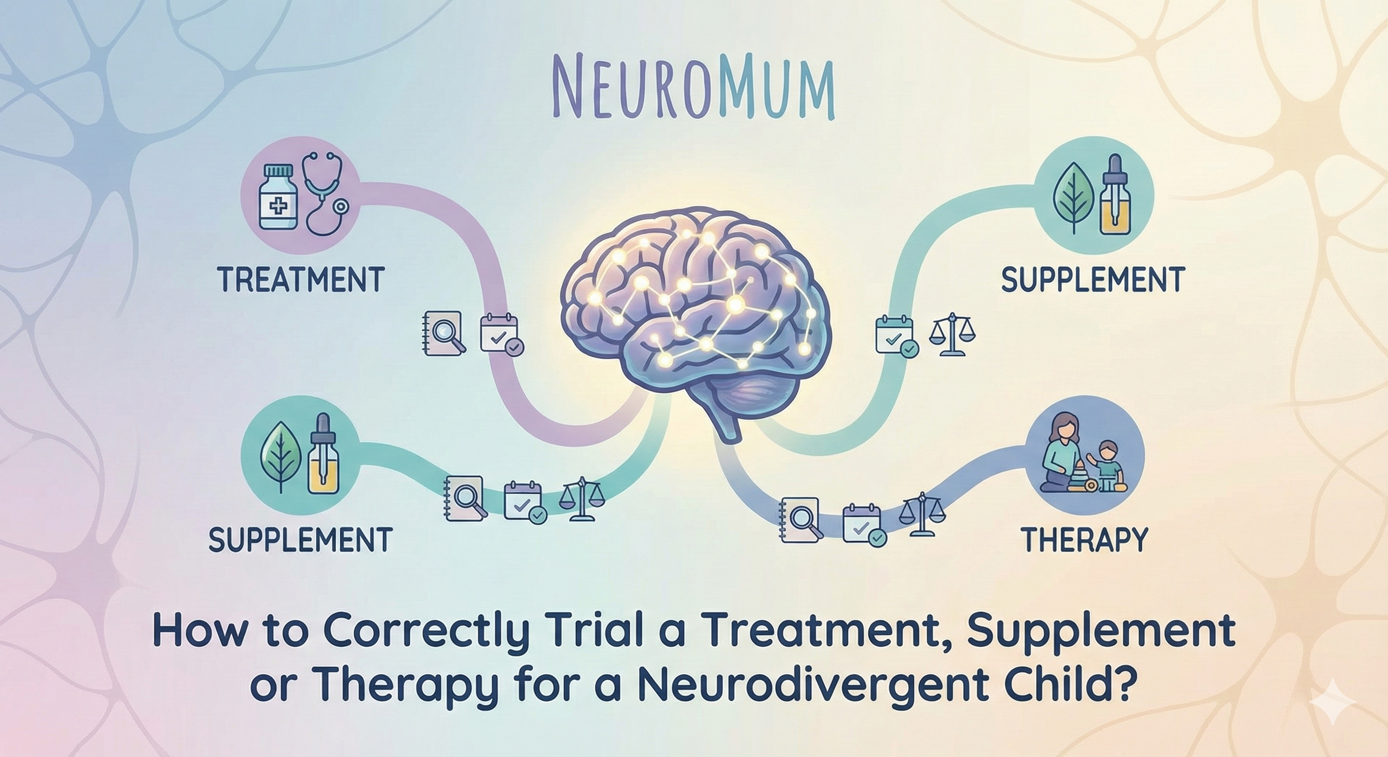 How to Correctly Trial a Treatment, Supplement or Therapy for a Neurodivergent Child?