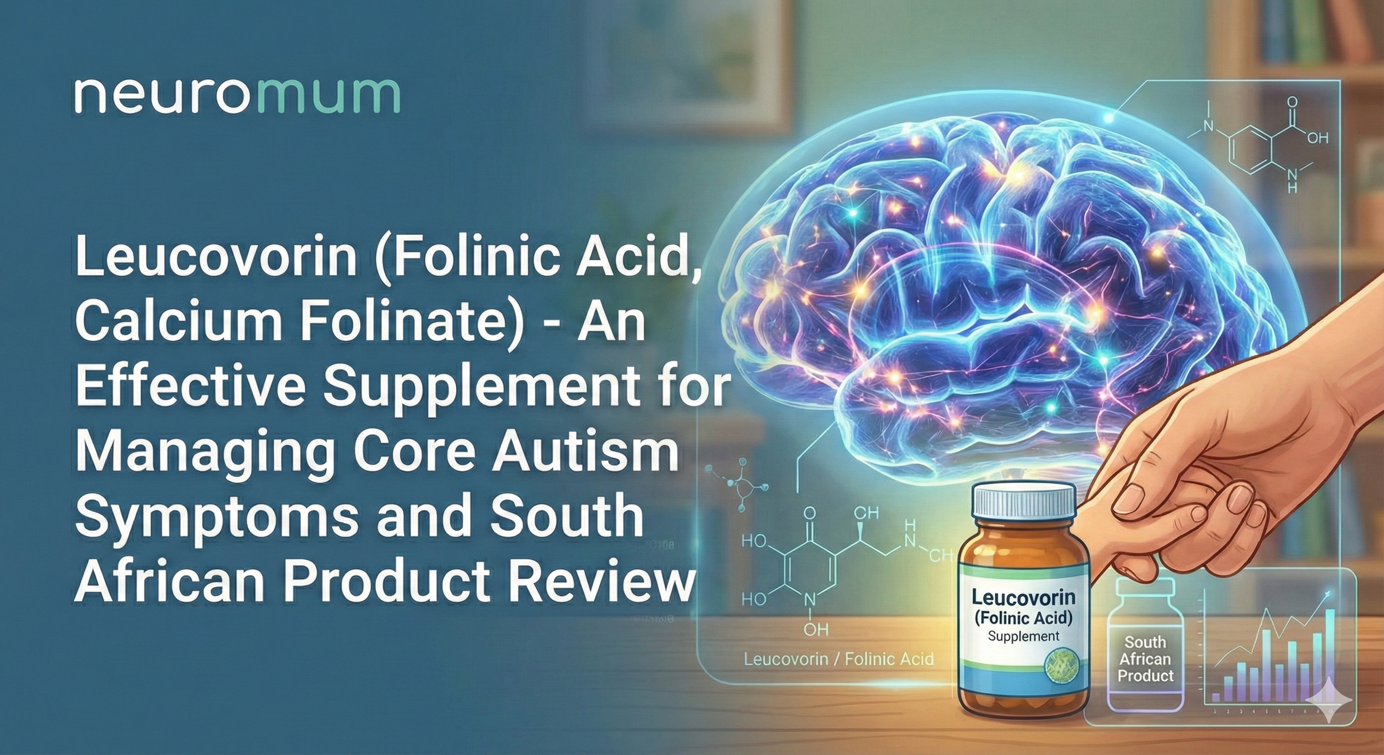 Leucovorin (Folinic Acid, Calcium Folinate) - An Effective Supplement for Managing Core Autism Symptoms and South African Product Review